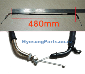 Throttle Cable Hyosung GT650R EFI model