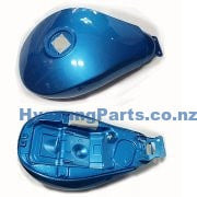 Hyosung GV650 Aquila Fuel Gas Tank Carby Model Blue