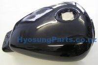 Hyosung GV125 GV250 Aquila Fuel Gas Tank Black CARBY