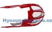 Hyosung Center Fairing Lower Red GT125R/GT250R/GT650R