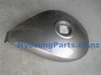 Hyosung GV650 Aquila Fuel Gas Tank Carby Model Silver