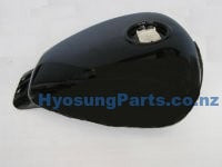 Hyosung GV125 GV250 Aquila Fuel Gas Tank Black EFI