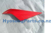 Hyosung Upper Fairing Left Infill Red 2013 GT125R/GT250R/GT650R