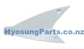 Hyosung Upper Fairing Right Infill White GT125R/GT250R/GT650R