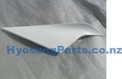 Hyosung Upper Fairing Right Infill White 2013 GT125R GT250R GT650R