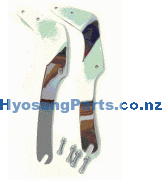 Hyosung Rear Back Rest and Carry Rack Brackets GV650/ST7