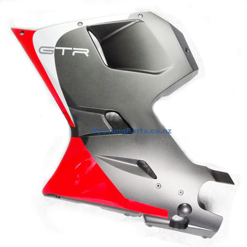 Lower Left Fairing (2013) GT250RC GT650RC (Matt Black / Red)