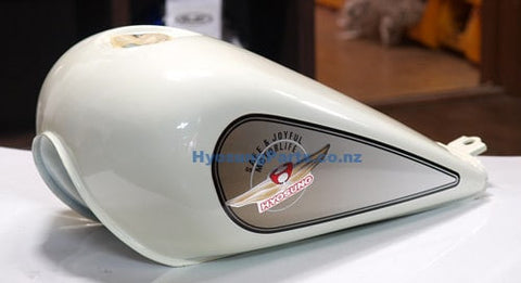 Hyosung White Fuel Gas Tank GA125