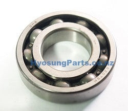 Hyosung Crankshaft Bearing 6207 35X72X17mm Hyosung GT125 GT125R GT250 GT250R GT650 GT650R RT125D RX125SM GV125 GV250 GV650 ST7