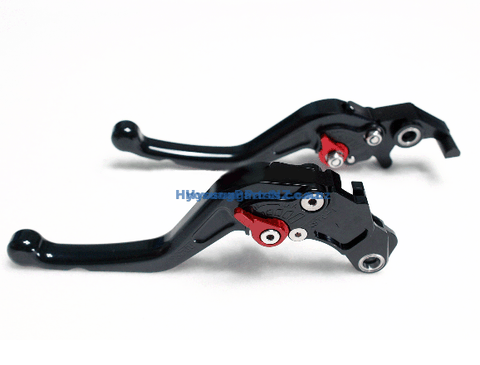 Hyosung XRT Billet Aluminum Brake Clutch Lever Set BLACK GT125R GT250R GT650R