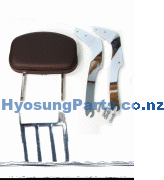 Hyosung Rear Back Rest & Carry Rack + Brackets GV650 ST7