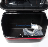 Hyosung New Hard Trunk Saddlebags (Black) GV250